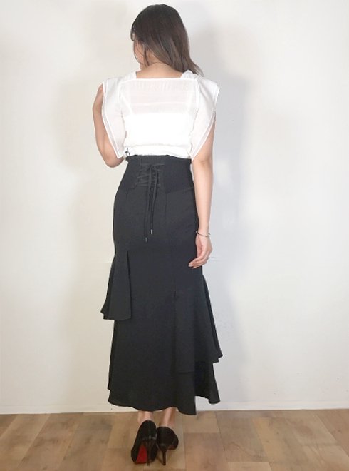 ¥10890サイズcocodealアシメティアードスカート