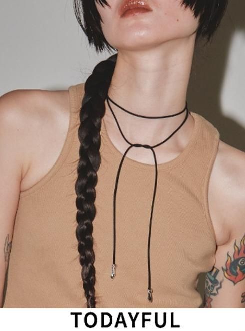 TODAYFUL (ȥǥե<br>Suede Cord Choker  23.ͽ12320918ۥͥå쥹 ͽ : 8ܡ ߼