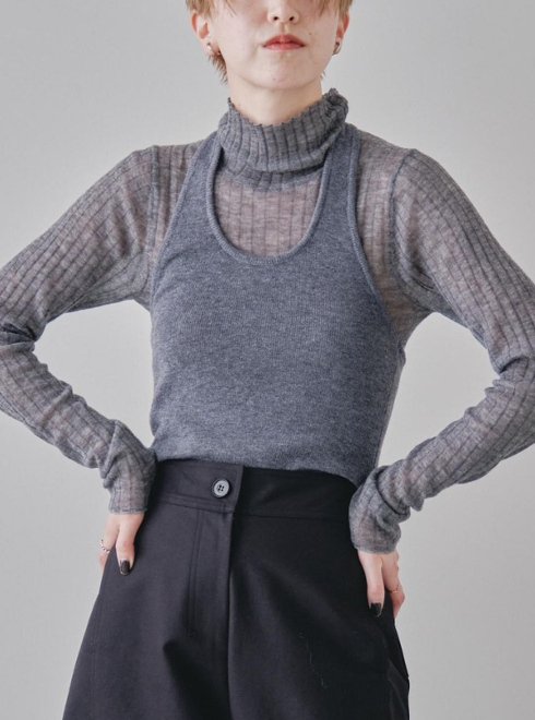 TODAYFUL (トゥデイフル）Layered Turtleneck Knit★ 23秋冬. 【12320524】ニットトップス 冬受注会 -  通販セレクトショップ HeartySelect | TODAYFUL.SNIDEL.CELFORD.COCODEAL等正規取扱　大阪枚方くずは