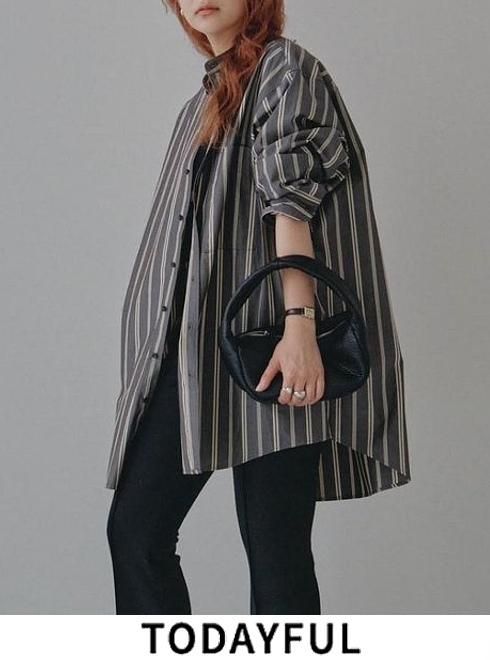 オールノット todayful Stripe Over Shirts 日本製シャツ - 通販 - www