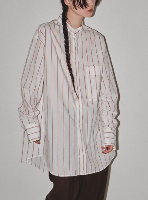 TODAYFUL  /  Stripe Over Shirts ブルー