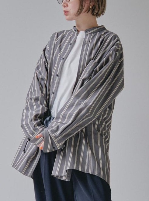 TODAYFUL (トゥデイフル）Stripe Over Shirts☆ 23秋冬.【12320416