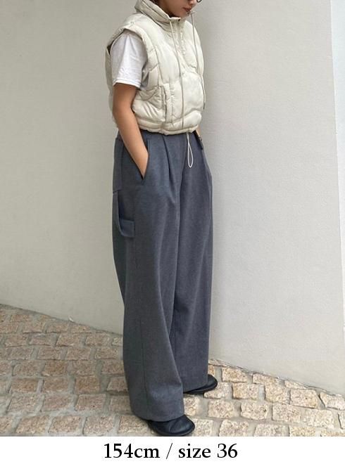 TODAYFUL (トゥデイフル）Wool Painter Pants★ 23秋冬.【12320721】パンツ - 通販セレクトショップ  HeartySelect | TODAYFUL.SNIDEL.CELFORD.COCODEAL等正規取扱　大阪枚方くずは