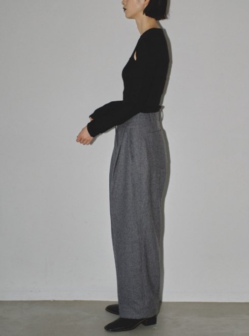 TODAYFUL (トゥデイフル）Wool Painter Pants★ 23秋冬.【12320721】パンツ - 通販セレクトショップ  HeartySelect | TODAYFUL.SNIDEL.CELFORD.COCODEAL等正規取扱　大阪枚方くずは