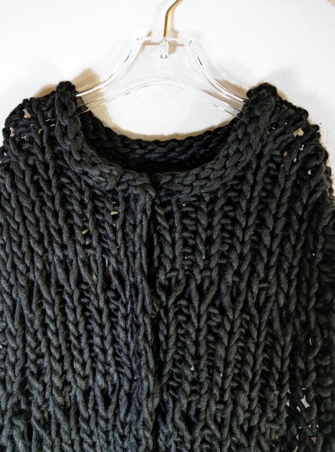 todayful cable knit vest