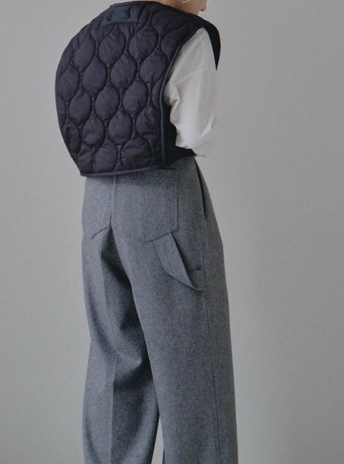 TODAYFUL (トゥデイフル）Quilting Short Vest☆ 23秋冬.予約