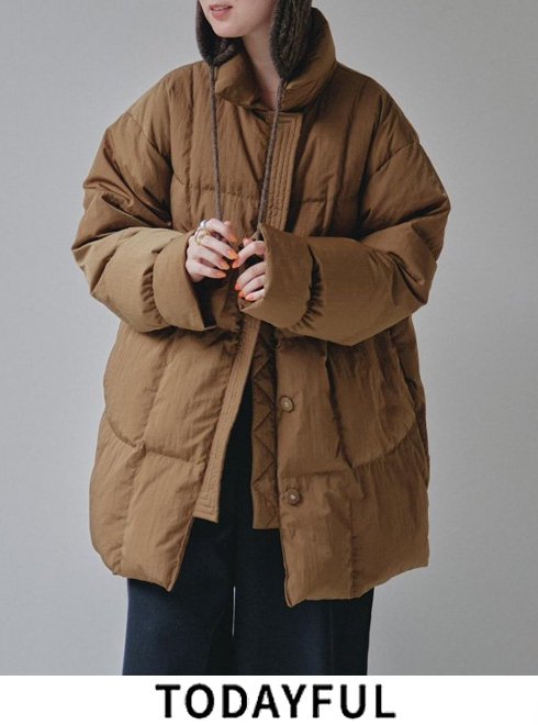 TODAYFUL Standcollar Down Jacket
