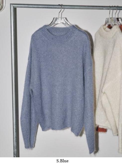 Kid Mohair Knit / TODAYFUL