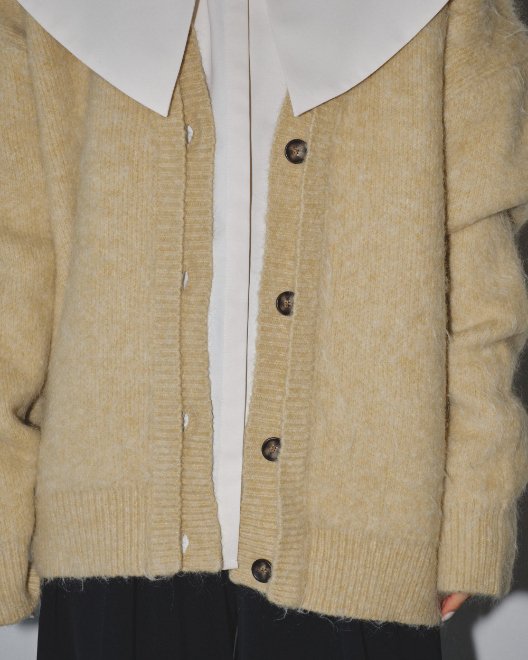 TODAYFUL (トゥデイフル）Brashed Vneck Cardigan★ 23秋冬.予約【12320520】カーディガン 入荷予定 :  11月中旬～ 冬受注会 - 通販セレクトショップ HeartySelect |