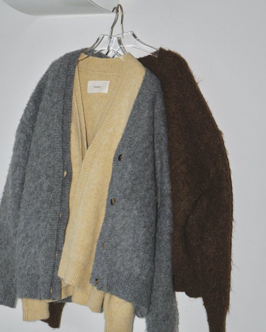 TODAYFUL (トゥデイフル）Brashed Vneck Cardigan☆ 23秋冬.予約