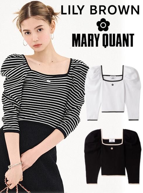 Lily Brown （リリーブラウン)MARY QUANTボリュームスリーブカットトップス 23秋冬【LWCT234260】 カットソー　 -  通販セレクトショップ HeartySelect | TODAYFUL.SNIDEL.CELFORD.COCODEAL等正規取扱　大阪枚方くずは