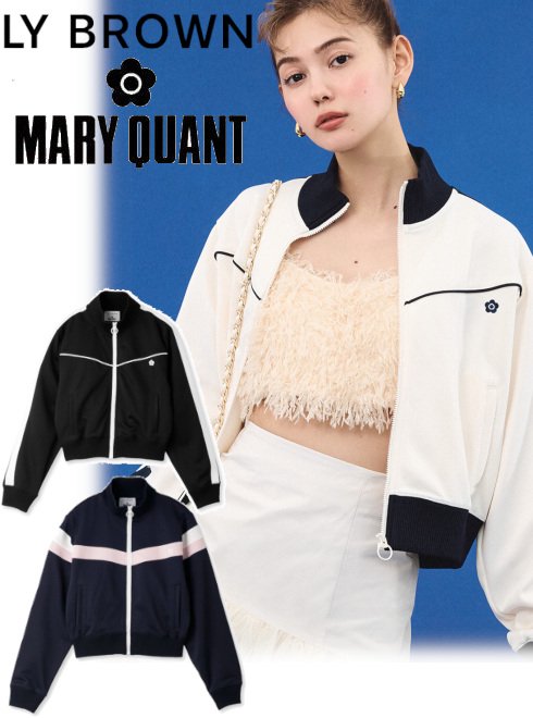 LILY BROWN×MARY QUANTクロップドトラックジャージ-