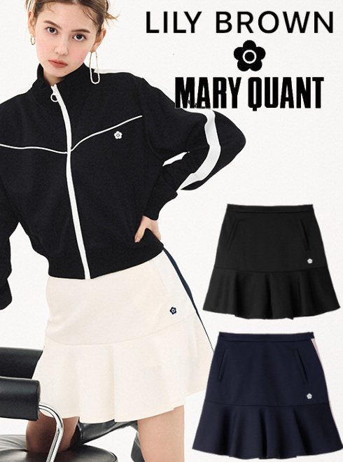 Lily Brown （リリーブラウン)MARY QUANT フリルスカショーパン 23秋冬