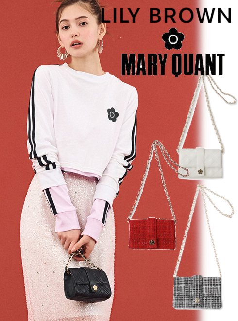 MARY QUANT × Lilly Brown ショルダーバッグ