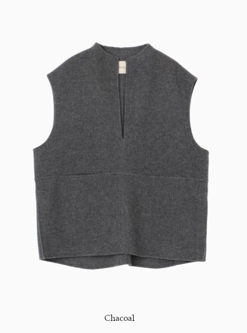 TODAYFUL Wool river vest ウールリバーベスト-