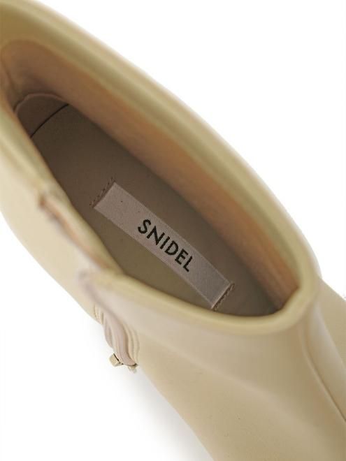 snidel (スナイデル)スクエアショートブーツ 23秋冬 snidel (スナイデル)スクエアショートブーツ 23秋冬