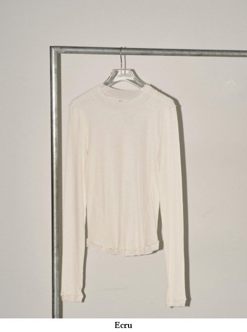 TODAYFUL (トゥデイフル）Sheer Crewneck Long T-shirts 24春夏