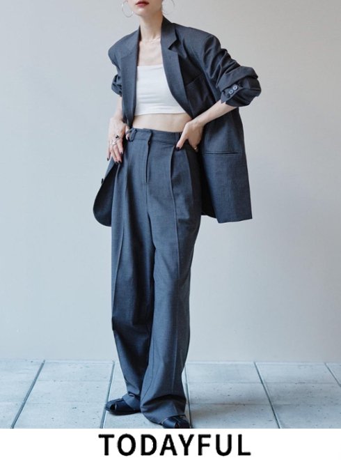 TODAYFUL Heather Wide Trousers ワイドパンツその他