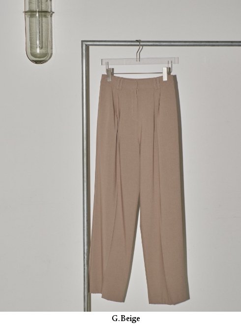 TODAYFUL (トゥデイフル）Heather Tuck Trousers ★ 24春夏予約【12410721】パンツ 入荷予定 : 2月下旬～ -  通販セレクトショップ HeartySelect | TODAYFUL.SNIDEL.CELFORD.COCODEAL等正規取扱　大阪枚方くずは