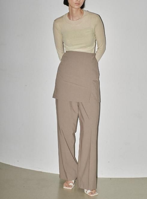 TODAYFUL (トゥデイフル）Heather Tuck Trousers ☆ 24春夏予約 