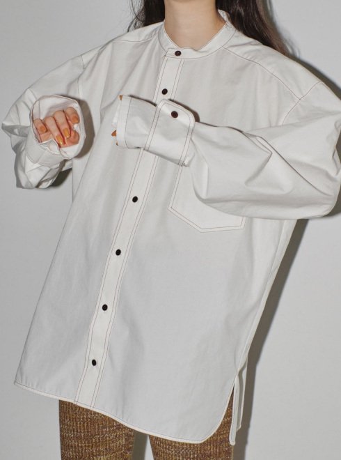 TODAYFUL (トゥデイフル）Standcollar Cotton Shirts 24春夏【12410407】シャツ・ブラウス -  通販セレクトショップ HeartySelect | TODAYFUL.SNIDEL.CELFORD.COCODEAL等正規取扱　大阪枚方くずは