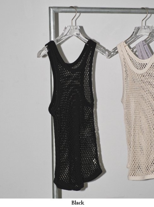 TODAYFUL (トゥデイフル）Mesh Tank Top ★ 24春夏予約【12410604】タンクトップ・ノースリーブトップス 入荷予定 :  3月下旬～ - 通販セレクトショップ HeartySelect |