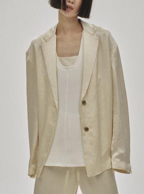 TODAYFUL (トゥデイフル）Satin Over Jacket ★ 24春夏予約【12410103】ジャケット 入荷予定 : 3月中旬～ -  通販セレクトショップ HeartySelect | TODAYFUL.snidel.CELFORD.converse.Enasoluna等正規取扱　 大阪...