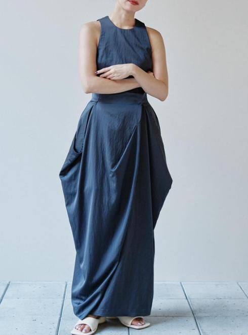 TODAYFUL (トゥデイフル）Satin Drape Skirt ★ 24春夏予約【12410803】ロング・マキシスカート 入荷予定 :  5月中旬～ - 通販セレクトショップ HeartySelect |