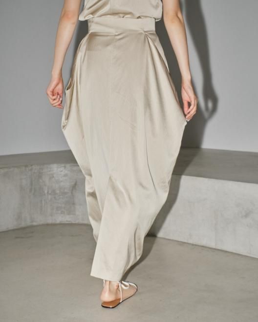 TODAYFUL (トゥデイフル）Satin Drape Skirt ★ 24春夏予約【12410803】ロング・マキシスカート 入荷予定 :  5月中旬～ - 通販セレクトショップ HeartySelect |