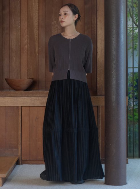 Hella pleats skirt - ロングスカート