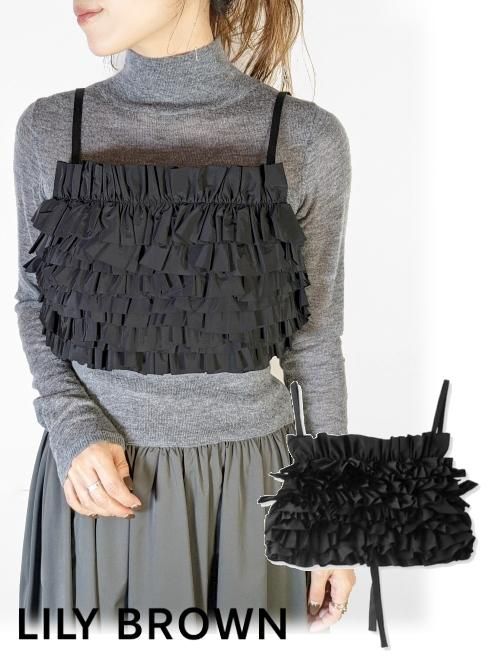 Lily Brown ʥ꡼֥饦)<br>ե륮㥶ӥ  23.LWFT235098ۥߥ롦٥ȥåסӥ 