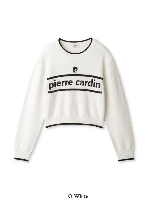 FRAY I.D (フレイアイディー)【pierre cardin】インターシャロゴニット