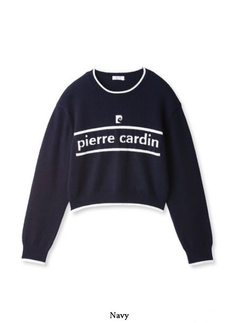 FRAY I.D (フレイアイディー)【pierre cardin】インターシャロゴニットプルオーバー  23秋冬.【FWNT235807】ニットトップス - 通販セレクトショップ HeartySelect |  TODAYFUL.SNIDEL.CELFORD.COCODEAL等正規取扱　大阪枚方くずは