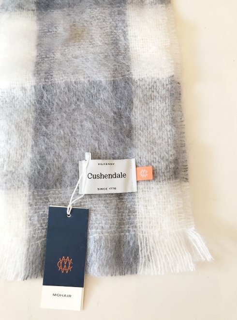 マフラー CUSHENDALE:MOHAIR DRUMIN STOLE - 財布、帽子、ファッション小物