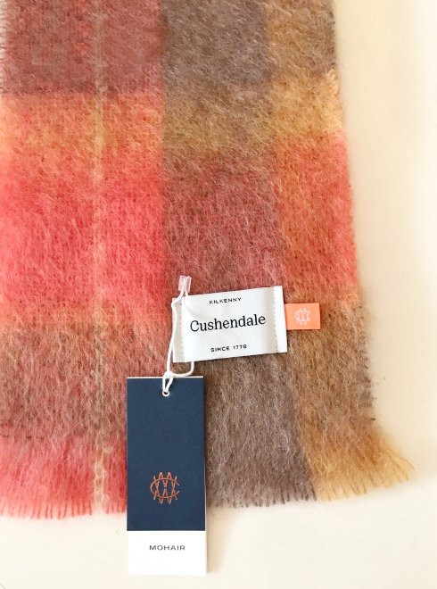 マフラー CUSHENDALE:MOHAIR DRUMIN STOLE - 財布、帽子、ファッション小物