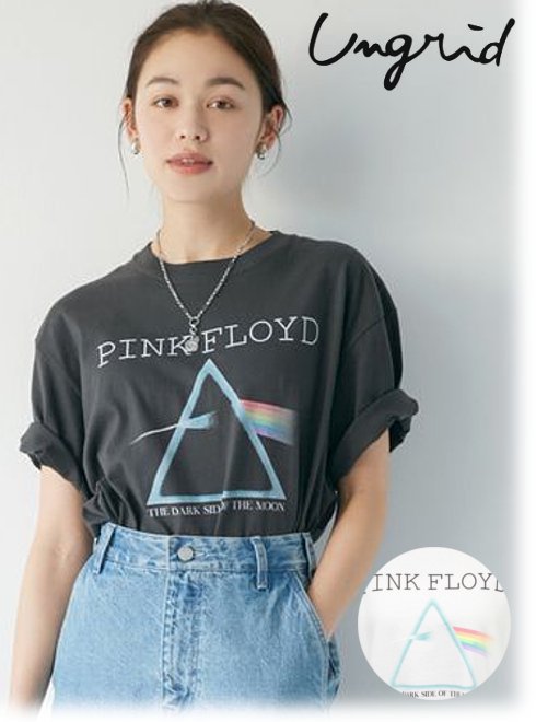 Ungrid (アングリッド)PINK FLOYD ロゴTee 24春夏【112422750001】Tシャツ - 通販セレクトショップ  HeartySelect | TODAYFUL.SNIDEL.CELFORD.COCODEAL等正規取扱　大阪枚方くずは