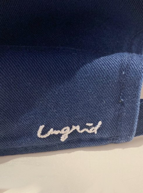 Ungrid (アングリッド)NEW ERA ロゴキャップ 24春夏【112411000101 