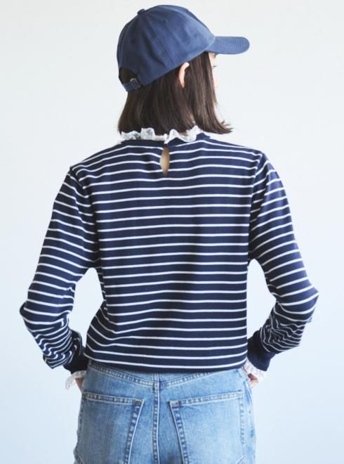 (セール40%OFF)  COCODEAL/ ココディール  フリルチュールレースニット  24春夏 74131116 COCODEAL (ココディール）フリルチュールレースニット 24春夏