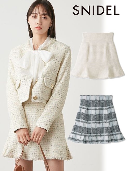 ミニスカート2015新作♡snidel♡スカート