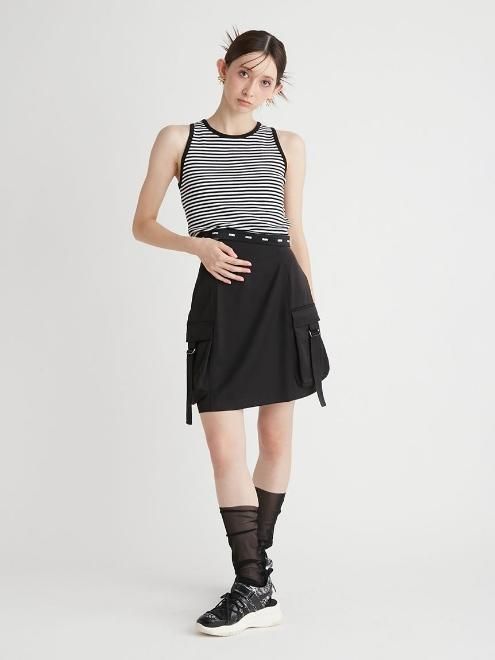 SALE40%OFF FURFUR ファーファー ビジュータンクトップ rwct244058 レディース トップス コンパクトサイズ ノースリーブ Amazon | [ファーファー] ビジュータンクトップ RWCT244058