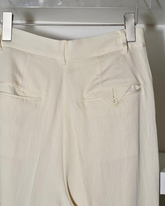 TODAYFUL (トゥデイフル）Asymmetry Twill Trousers☆ 24秋冬