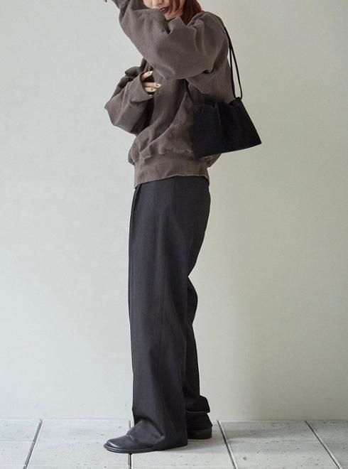 TODAYFUL (トゥデイフル）Asymmetry Twill Trousers☆ 24秋冬