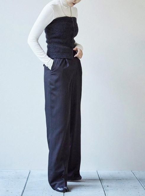 TODAYFUL (トゥデイフル）Asymmetry Twill Trousers☆ 24秋冬