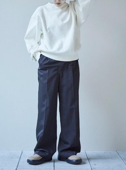 TODAYFUL トゥデイフル Asymmetry Twill Trousers｜BORN FREE