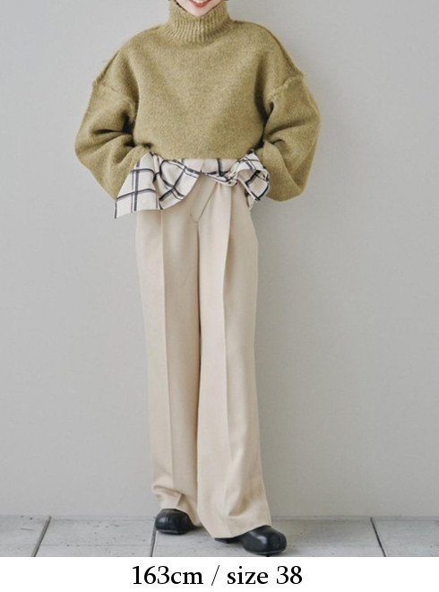 TODAYFUL (トゥデイフル）Asymmetry Twill Trousers★ 24秋冬【12420708】パンツ - 通販セレクトショップ  HeartySelect | TODAYFUL.SNIDEL.CELFORD.COCODEAL等正規取扱　大阪枚方くずは