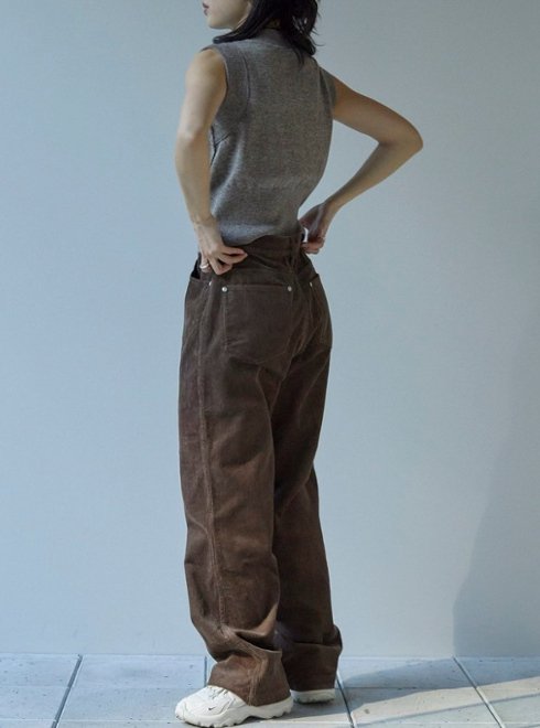 TODAYFUL (トゥデイフル）Straight Corduroy Pants☆ 24秋冬予約 