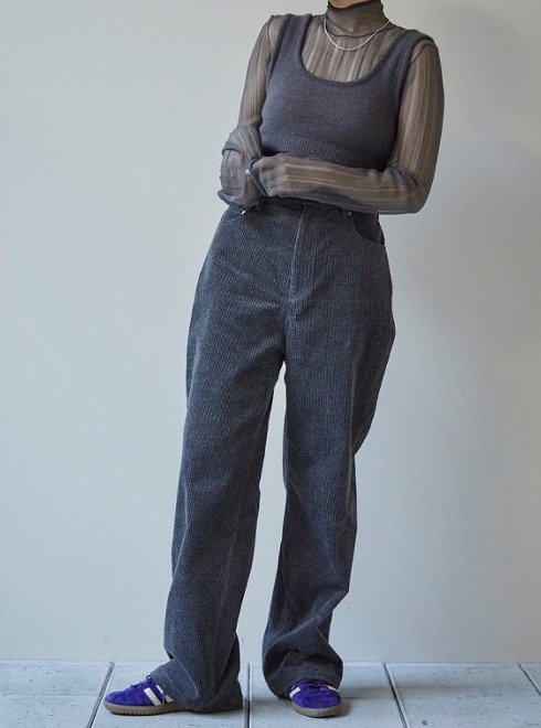 TODAYFUL (トゥデイフル）Straight Corduroy Pants☆ 24秋冬予約