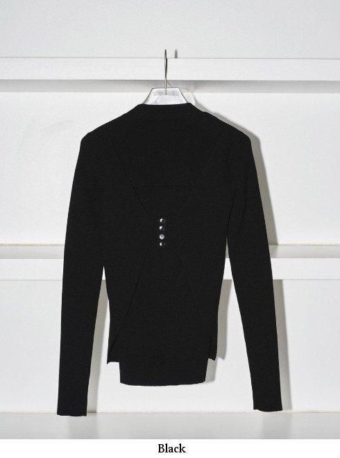 トップス todayful ribknitbuister TODAYFUL (トゥデイフル）Backlayered Rib Knit 24秋冬