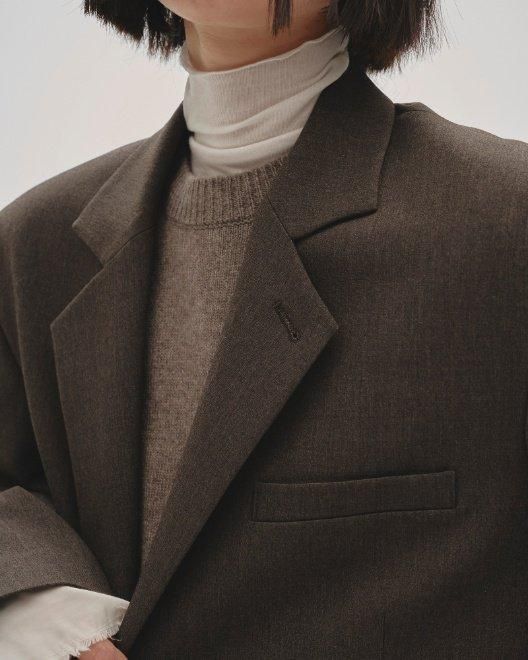 TODAYFUL フード付きベージュジャケット TODAYFUL (トゥデイフル）Over Shoulder Jacket☆ 25秋冬