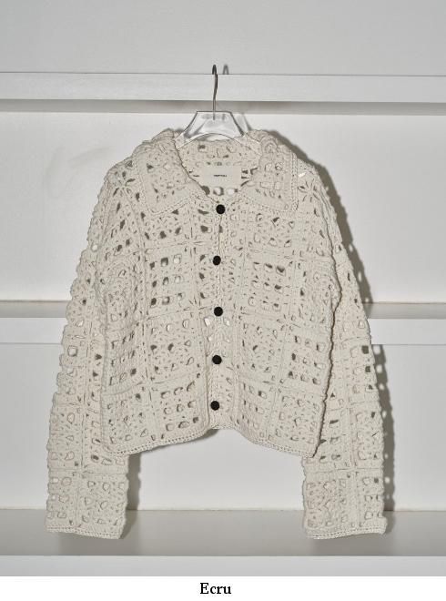 TODAYFUL (トゥデイフル）Crochet Knit Shirts☆ 24秋冬予約【12420509 ...